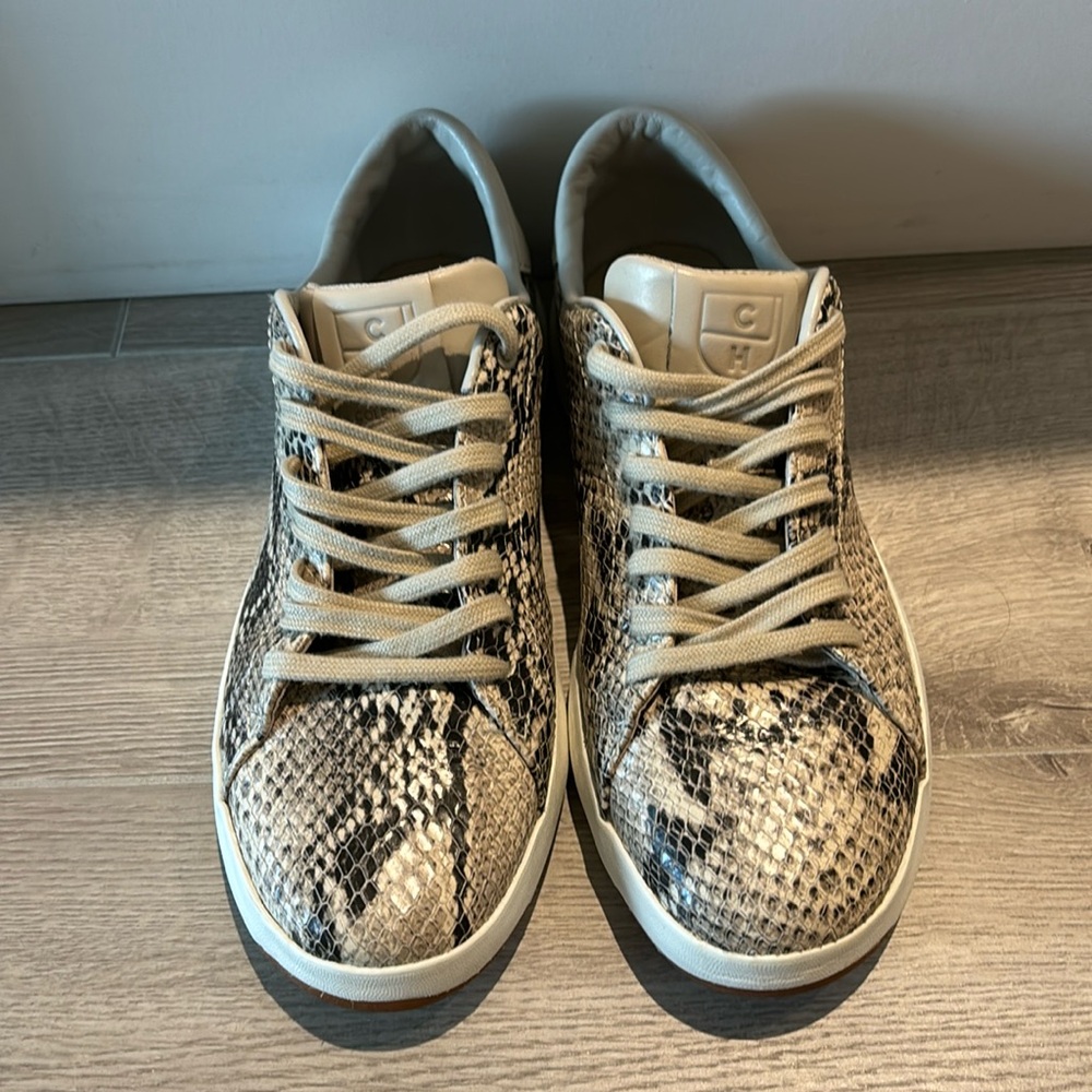 Cole Haan Grandpro Roccia Snake Print Tennis Women Shoes Size US7